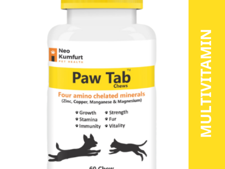 Neo Kumfurt Pawtab Chews for Dogs and Cats (60 tablets) Online Sale