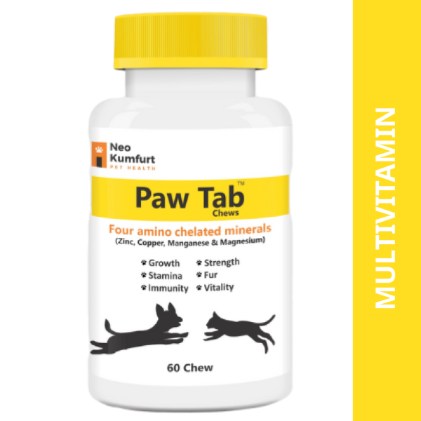 Neo Kumfurt Pawtab Chews for Dogs and Cats (60 tablets) Online Sale