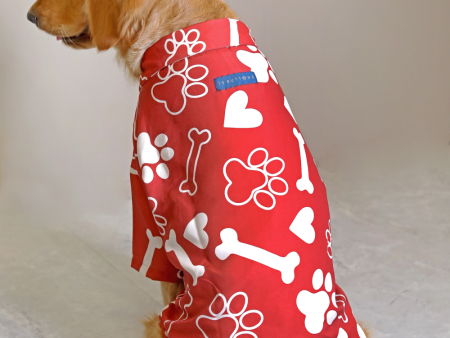 15buttons Paws-tive Love Shirt for Dogs Supply