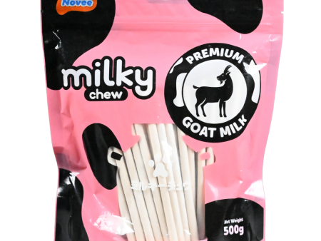 Novee Milky Chew Goat Milk Stick Treats for Dogs Hot on Sale