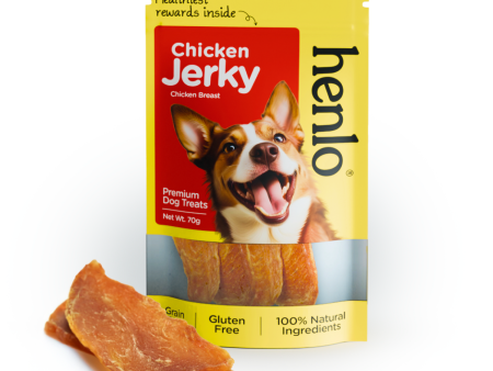 Henlo Chicken Jerky Dog Treats I Guilt Free I High Protein Online Hot Sale