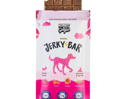 Homiee & Ginger Air Dried Grain Free Mutton Jerky Bar Dog Treats Online Sale