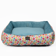 Skatrs Cozy Love Printed Lounge Bed for Dogs and Cats Hot on Sale