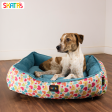 Skatrs Cozy Love Printed Lounge Bed for Dogs and Cats Hot on Sale