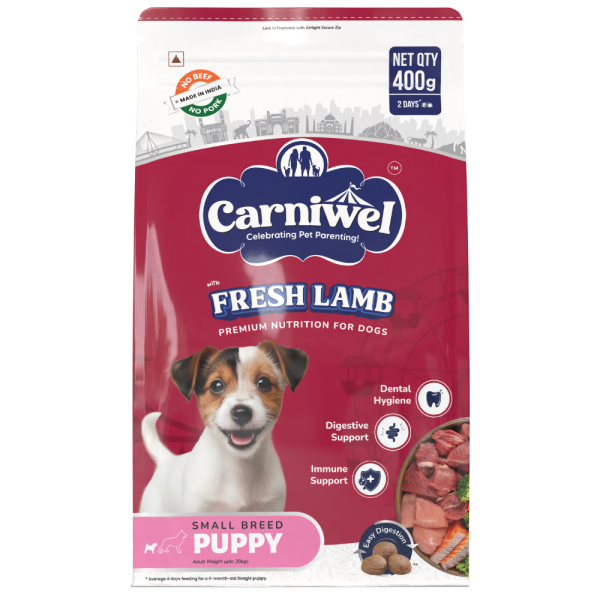 Carniwel Fresh Lamb Small Breed Puppy Dog Dry Food For Sale