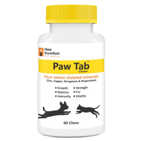 Neo Kumfurt Pawtab Chews for Dogs and Cats (60 tablets) Online Sale