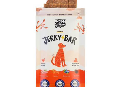 Homiee & Ginger Air Dried Grain Free Chicken Jerky Bar Dog Treats Online