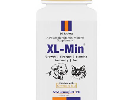 Neo Kumfurt XL Min Tablet Multivitamin for Dogs & Cats (pack of 60 tablets) For Discount