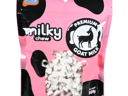 Novee Milky Chew Goat Milk Mini Bone Treats for Dogs Fashion