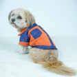 Pawgypets Denim Jacket for Dogs and Cats (Rust) Online Hot Sale