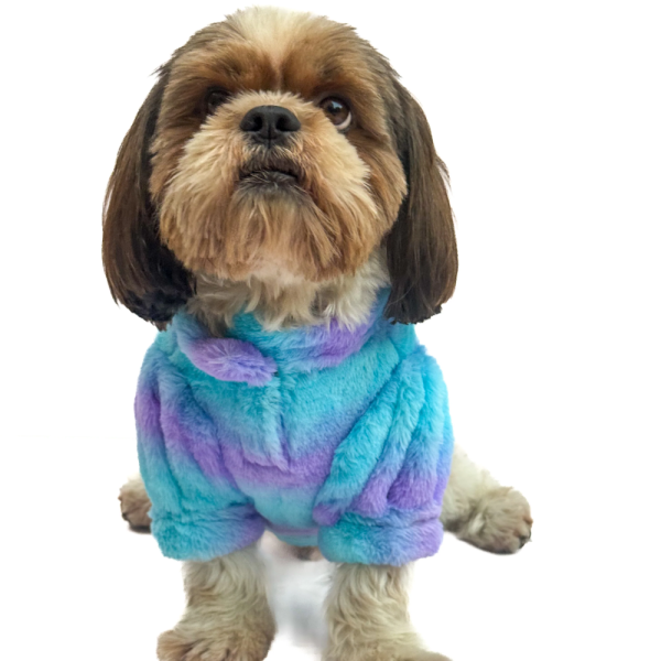 Pawgypets Fur Sweater for Dogs and Cats (Blue Purple) Online