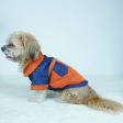 Pawgypets Denim Jacket for Dogs and Cats (Rust) Online Hot Sale