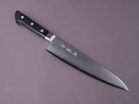 Sakai Kikumori - VG5 - 210mm Gyuto - Western Black Pakka Handle on Sale