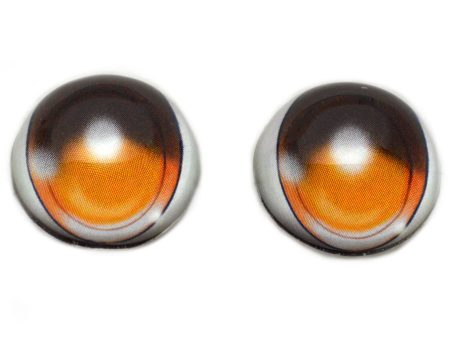 High Domed Orange Manga Doll Glass Eyes Online now