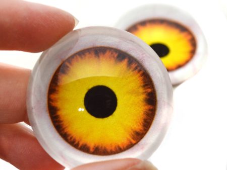 High Domed Nightmare Clown Glass Eyes Sale