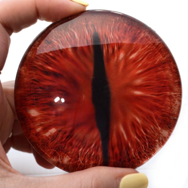 Large 78mm Red Dragon Glass Eyes Online now