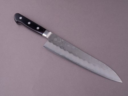 Hitohira - Futana - Ginsan Nashiji - 210mm Gyuto - Western Pakka Handle For Sale