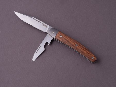 lionSTEEL - Folding Knife - Jack 2 Piece - 77mm - M390 - Slip Joint - Santos Mahogany on Sale