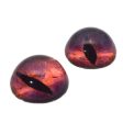 High Domed Striking Red Galaxy Dragon Glass Eyes Online now