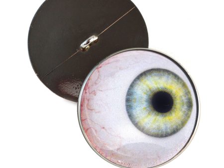 Side Glance Light Green Sew-On Button Glass Eyes Online Sale