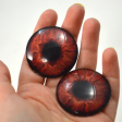 5 Pairs Realistic Brown Human Glass Eye Discounted Bundle Fashion