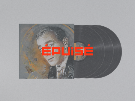 Charles Aznavour - Best of Centenary Edition - Triple Vinyle dédicacé par C215 Sale