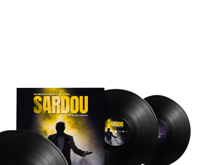 Michel Sardou - Je me souviens d un adieu à la Défense Arena - Triple vinyle (édition numérotée) Online Sale