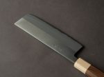 Hitohira - TD - Blue #2 Stainless Clad - Migaki - 165mm Nakiri - Walnut Handle on Sale