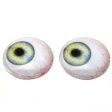 Light Green Side Glance Human Glass Eyes Online