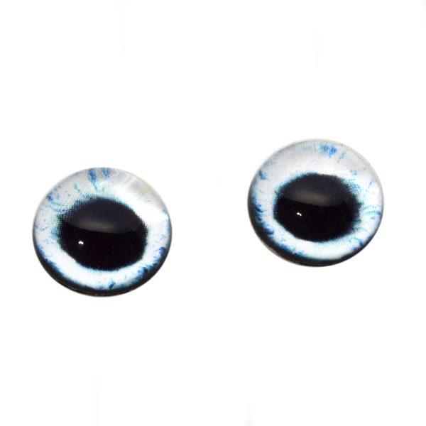 High Domed Pale Blue Mysterious Mermaid Glass Eyes For Discount