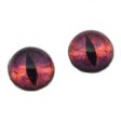 High Domed Striking Red Galaxy Dragon Glass Eyes Online now