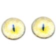 High Domed Yellow Sphynx Realistic Cat Glass Eyes Hot on Sale