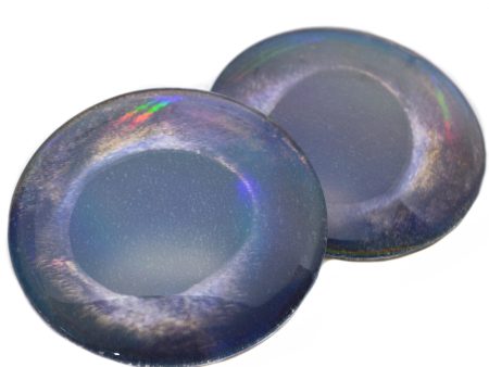 Walleye Iridescent Fish Inspired Glass Eyes Hot on Sale