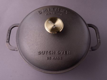 Smithey Ironware - Cast Iron - 5.5 Qt Dutch Oven Hot on Sale