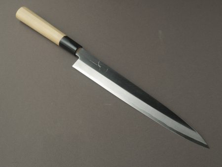 Hitohira - Gorobei - White #3 - 240mm Yanagiba - Ho Wood Handle Online now