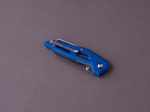 MKM - Folding Knife - Edge - Elmax - 75mm - Liner Lock - Blue Aluminum Sale