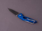 MKM - Folding Knife - Edge - Elmax - 75mm - Liner Lock - Blue Aluminum Sale