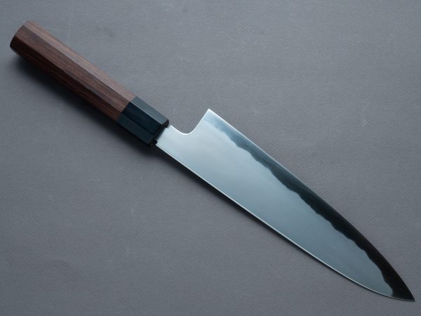 Tetsujin - Blue #2 - Kasumi - Gyuto 210mm - Taihei Rosewood Handle Online Hot Sale