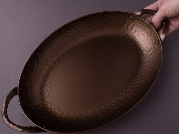 Smithey Ironware - Forged Carbon - Oval Roaster Online now