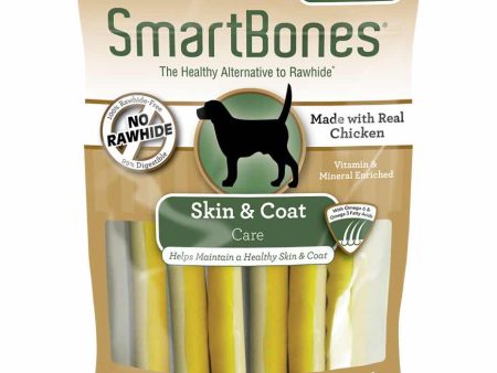 SmartBones SmartSticks Skin & Coat Care Dog Chews 16pc Online Hot Sale