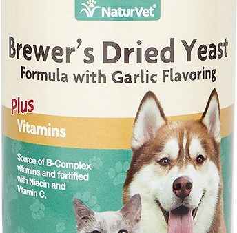 NaturVet Brewer s Dried Yeast Formula Supplement Powder for Dogs and Cats 1lb Fashion