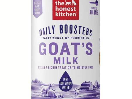 The Honest Kitchen Daily Boosters Instant Goat s Milk With Probiotics for Cats & Dogs 5.2oz Online Sale