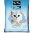 BUNDLE DEAL: Kit Cat Classic Clump Baby Powder Clay Cat Litter 10L Hot on Sale