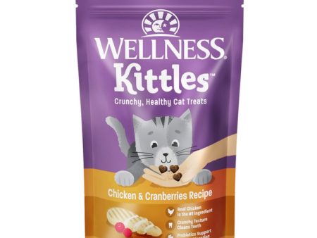 20% OFF: Wellness Kittles Chicken & Cranberries Cat Treats 2oz Discount