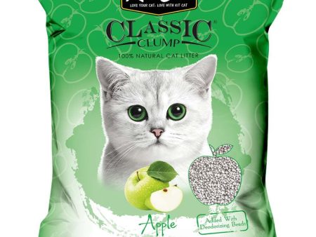 BUNDLE DEAL: Kit Cat Classic Clump Apple Clay Cat Litter 10L Hot on Sale