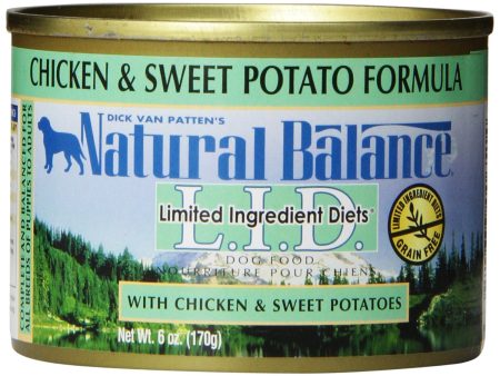 Natural Balance Limited Ingredient Diets Chicken & Sweet Potato Canned Dog Food 170g Cheap