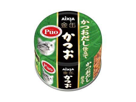 Aixia Kin-Can Dashi Skipjack Tuna with Skipjack Tuna Stock Canned Cat Food 80g Cheap